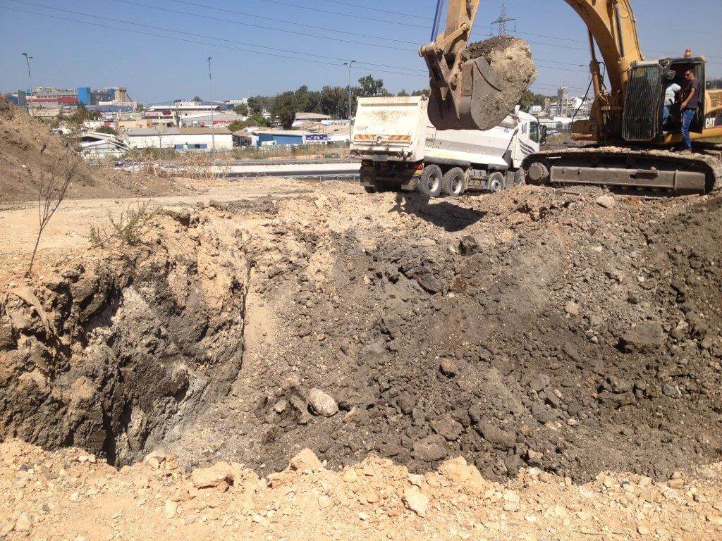 סקר קרקע מוודא כביש עוקף קריות