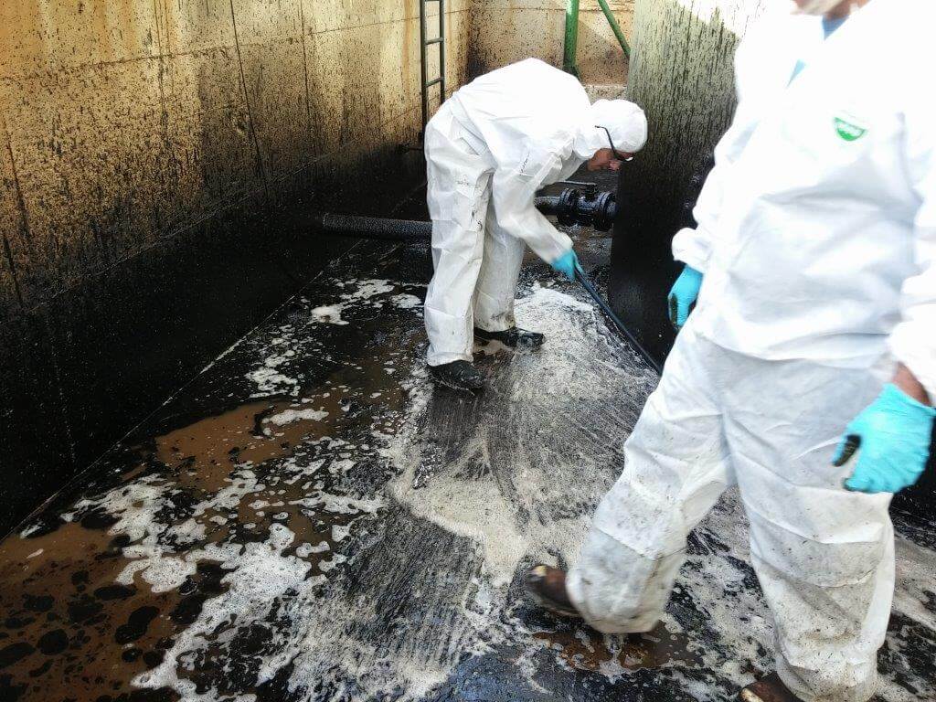 ליווי סביבתי לשיקום דלף מזוט